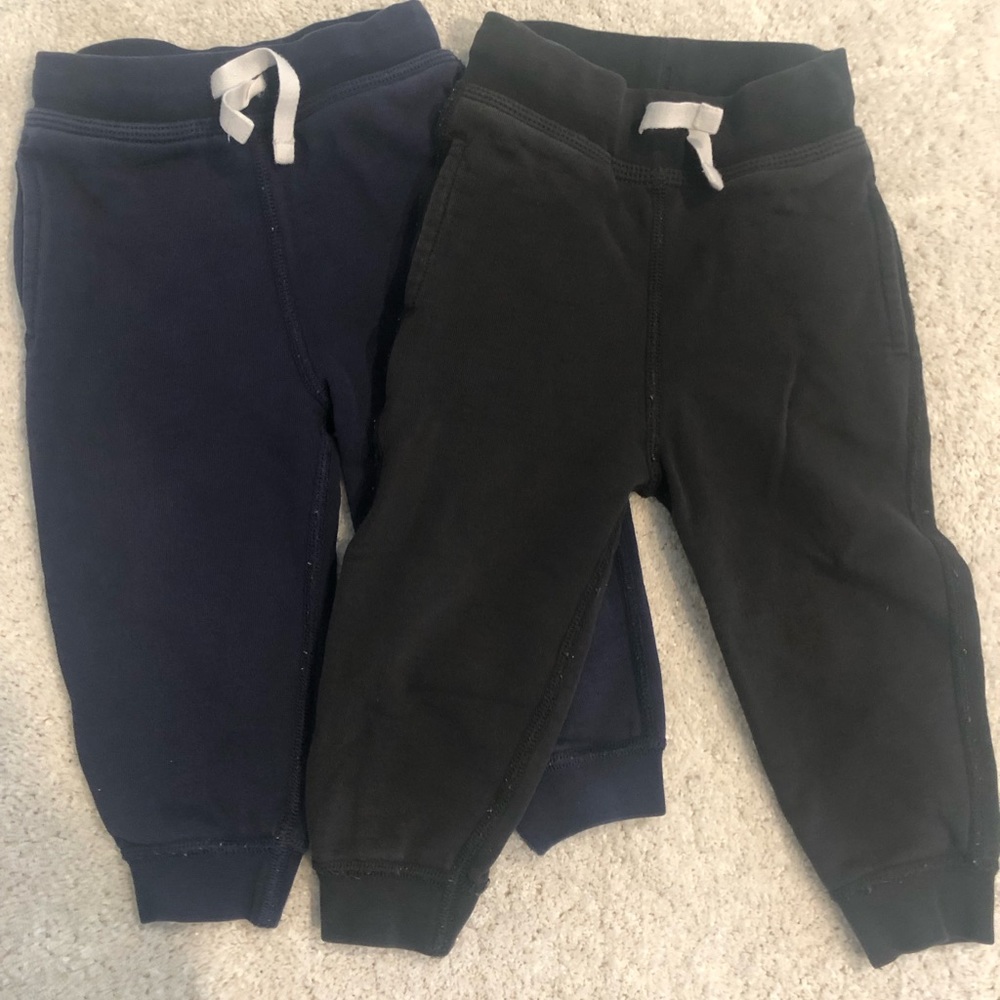 2 pairs of boys Hanna Andersson sweatpants, size 2T